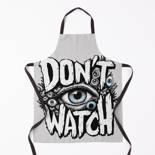 Item preview, DON’T WATCH Eye Symbol – Mysterious Privacy Statement Design designed and sold by RajDeals.