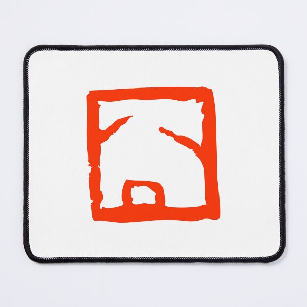 Item preview, Jiong 囧 Chinese Seal Carving Awkward Emoji Face Art designed and sold by FANGYI Studio.