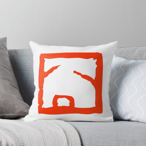 Item preview, Jiong 囧 Chinese Seal Carving Awkward Emoji Face Art designed and sold by FANGYI Studio.
