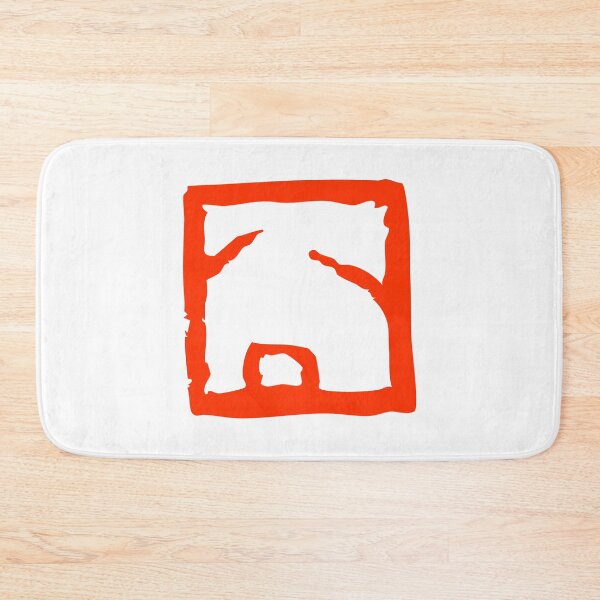 Item preview, Jiong 囧 Chinese Seal Carving Awkward Emoji Face Art designed and sold by FANGYI Studio.