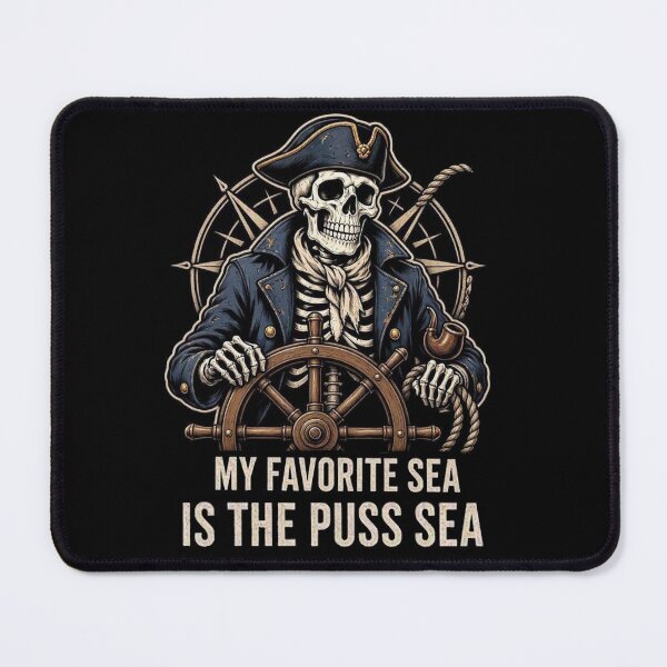Item preview, My Favorite Sea is The Puss-Sea designed and sold by TheEndDesign.
