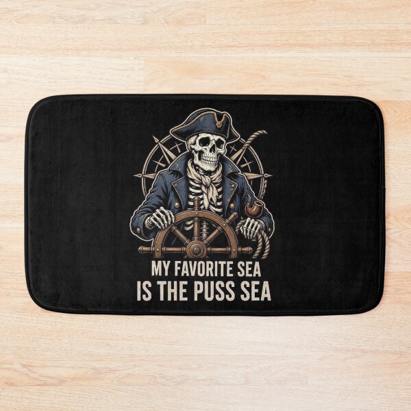 Item preview, My Favorite Sea is The Puss-Sea designed and sold by TheEndDesign.