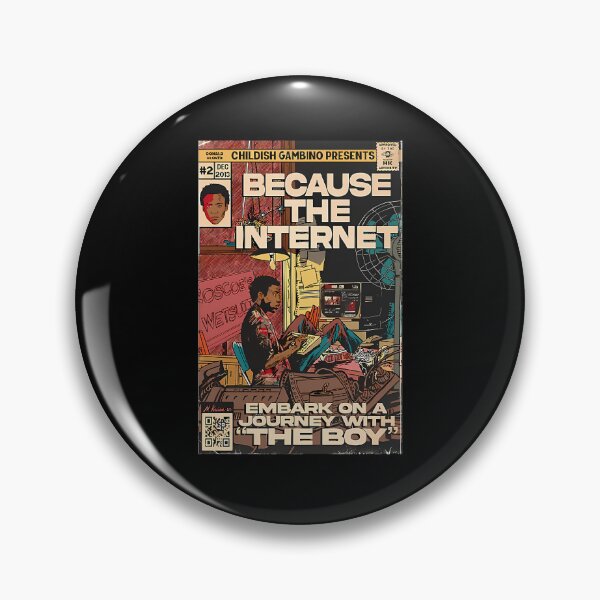 Item preview, Childish Gambino Because The Internet Comic Poster designed and sold by AsiaKautzer.