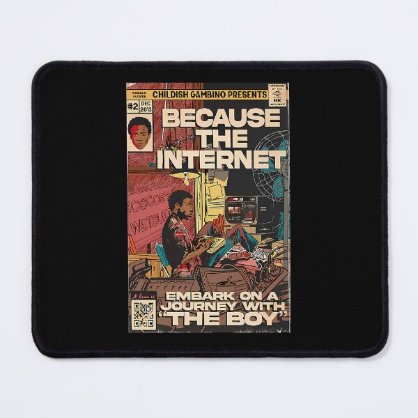 Item preview, Childish Gambino Because The Internet Comic Poster designed and sold by AsiaKautzer.