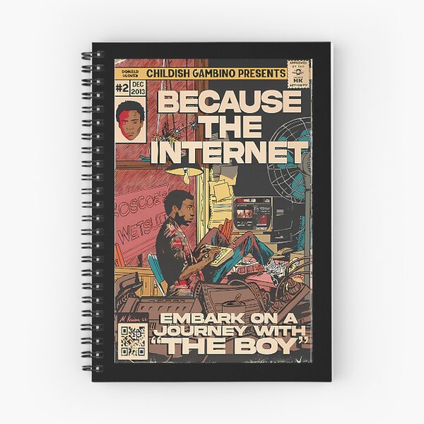 Item preview, Childish Gambino Because The Internet Comic Poster designed and sold by AsiaKautzer.