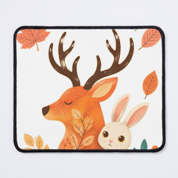 Item preview, Deer and Bunny Autumn Forest Friends designed and sold by CrimsonThorn56.