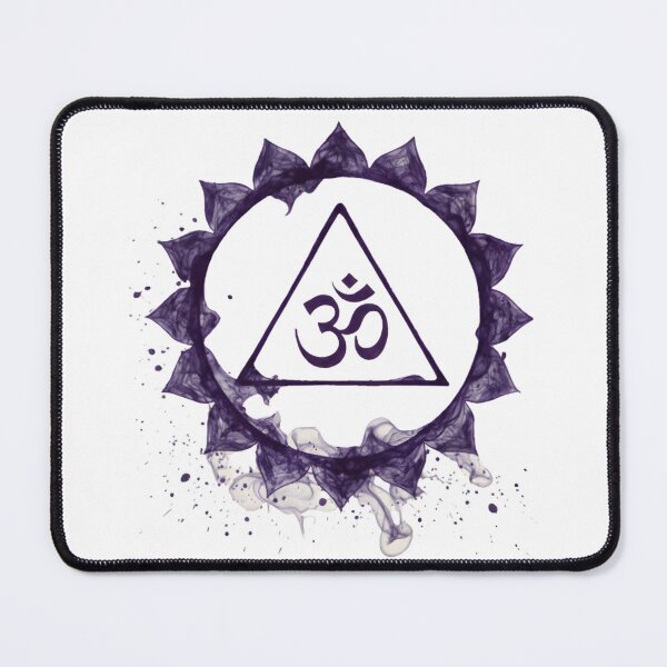 Item preview, Ajna Third Eye Chakra Om Symbol Art designed and sold by NeuralLoft Frequency.