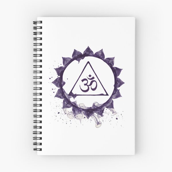 Item preview, Ajna Third Eye Chakra Om Symbol Art designed and sold by NeuralLoft Frequency.