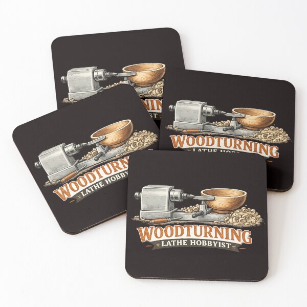Item preview, Woodturning Lathe Hobbyist – Vintage Woodworking Design designed and sold by Tadeusz1.