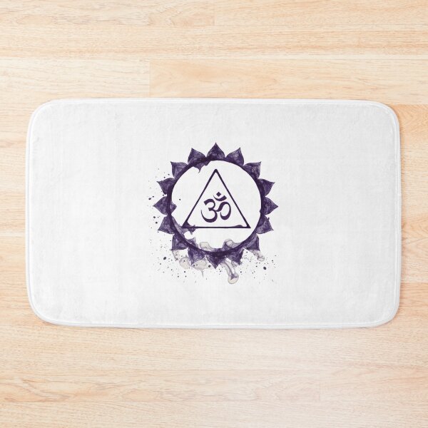 Item preview, Ajna Third Eye Chakra Om Symbol Art designed and sold by NeuralLoft Frequency.