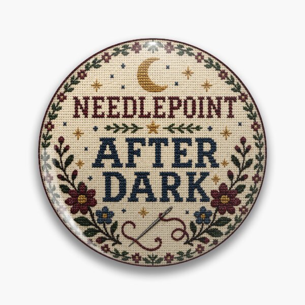 Item preview, Needlepoint After Dark – Late Night Stitching Club designed and sold by Tobull.