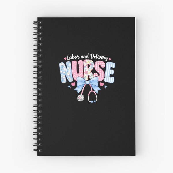 Item preview, Cute Coquette Bow Labor and Delivery Nurse L&D Tee designed and sold by nryum.