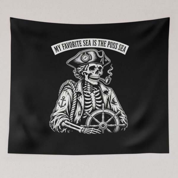 Item preview, My Favorite Sea is The Puss-Sea designed and sold by TheEndDesign.