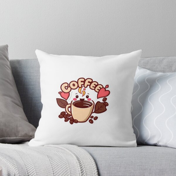 Item preview, Coffee Lover Sticker – Cute Coffee Cup & Hot Coffee Lover Vinyl Sticker designed and sold by surbhiArt.