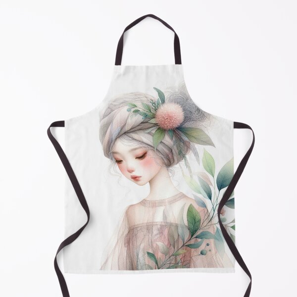 Item preview, Serene Spring Girl designed and sold by Beyondnote-Art.