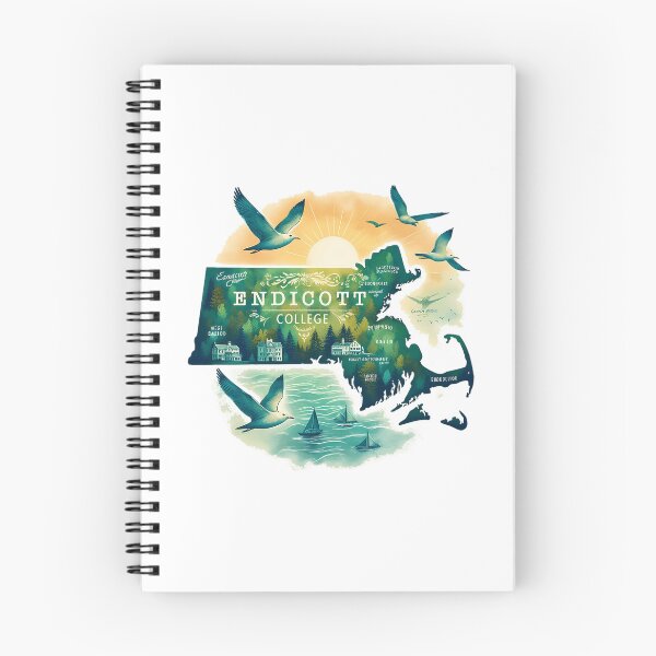 Item preview, Endicott College Massachusetts designed and sold by HeidiVintageArt.