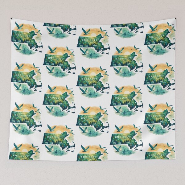 Item preview, Endicott College Massachusetts designed and sold by HeidiVintageArt.