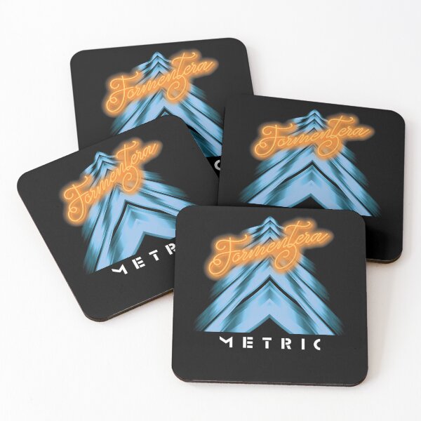 Item preview, Metric Band Formentera Synth Pop Indie Rock designed and sold by VanceWaelchi.