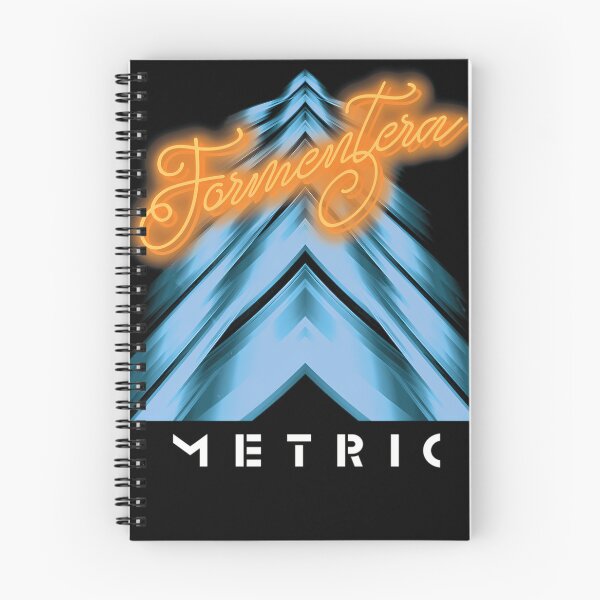 Item preview, Metric Band Formentera Synth Pop Indie Rock designed and sold by VanceWaelchi.
