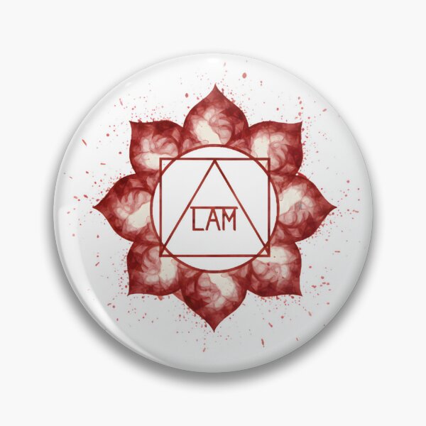 Item preview, Muladhara Root Chakra Lam Symbol Art designed and sold by NeuralLoft Frequency.