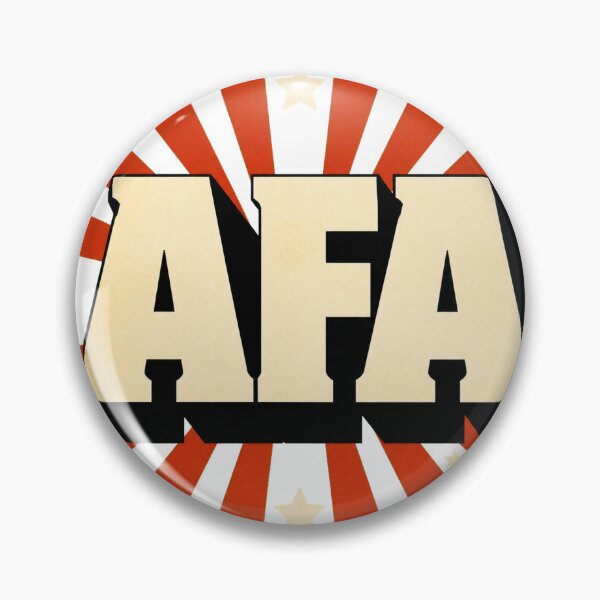 Item preview, AFA – Retro Antifascism Statement designed and sold by Sunset Syndicate.