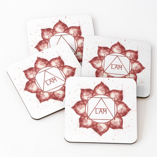 Item preview, Muladhara Root Chakra Lam Symbol Art designed and sold by NeuralLoft Frequency.