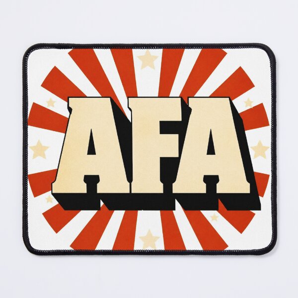 Item preview, AFA – Retro Antifascism Statement designed and sold by Sunset Syndicate.