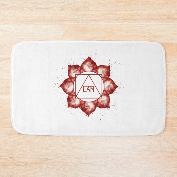 Item preview, Muladhara Root Chakra Lam Symbol Art designed and sold by NeuralLoft Frequency.