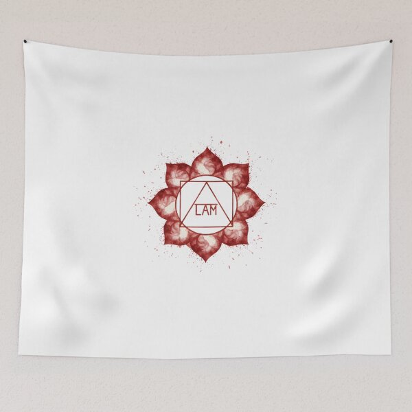 Item preview, Muladhara Root Chakra Lam Symbol Art designed and sold by NeuralLoft Frequency.