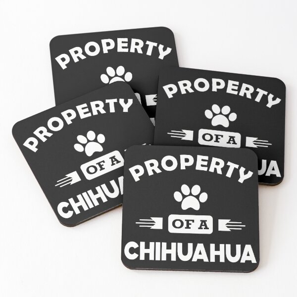 Item preview, Property Of A Chihuahua Graphic Text designed and sold by SoyLamderma.