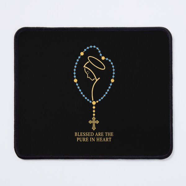 Item preview, Blessed Are The Pure In Heart Rosary Design designed and sold by nryum.