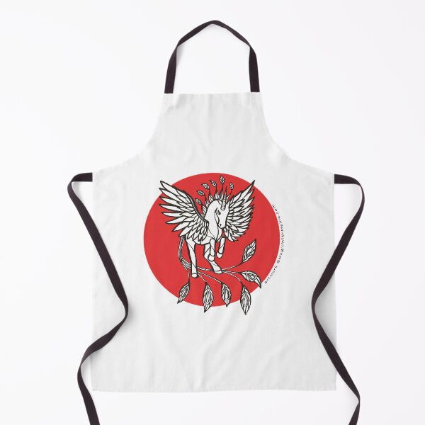 Item preview, Phoenix Pegasus Unicorn  Inktober Unicorn Illustration Series designed and sold by TeewyldStores.
