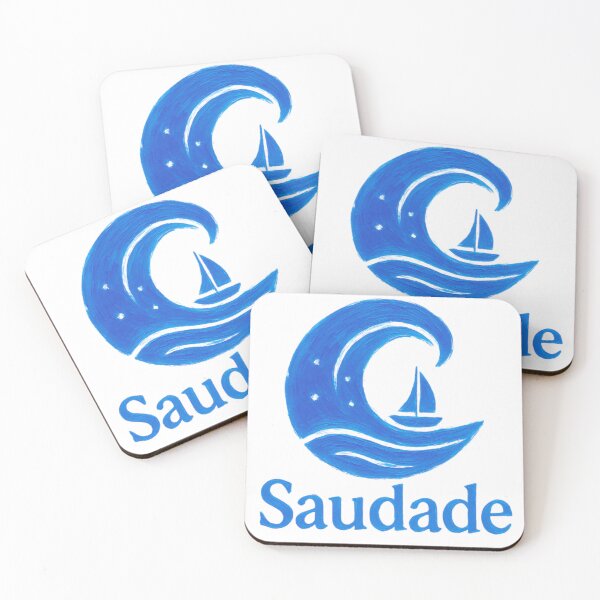 Item preview, Saudade Portuguese Word Ocean Wave Longing Art designed and sold by RDproject.