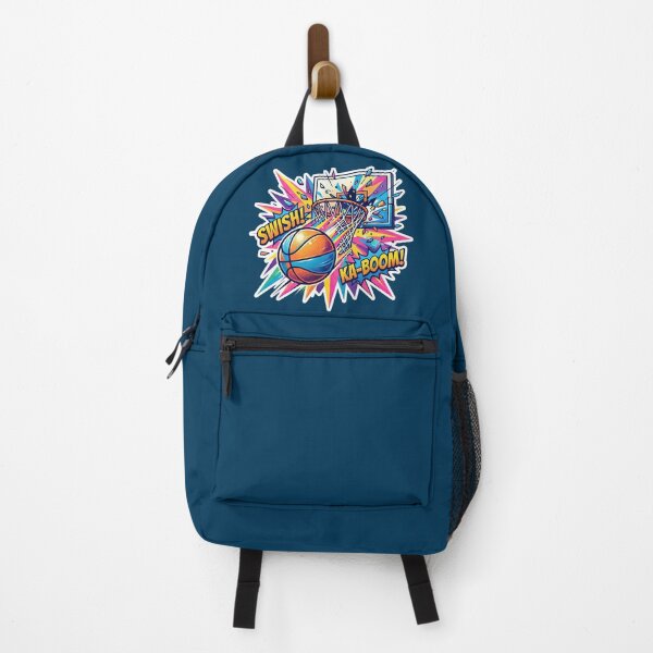 Item preview, Pop Art Basketball Swish Explosion Graphic designed and sold by CourtVibe.