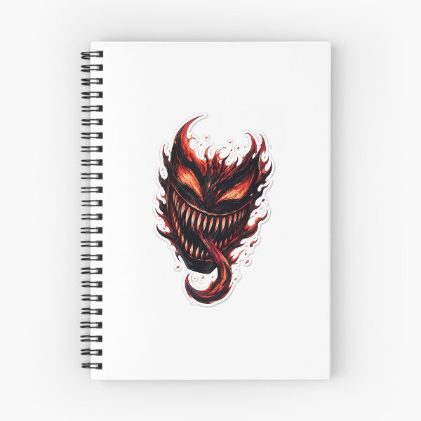 Item preview, Dark Fantasy Red & Black Demon Symbiote Vector Illustration designed and sold by owsam.