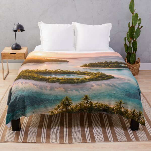 Item preview, Tropical Paradise Islands at Sunrise designed and sold by Yomere.