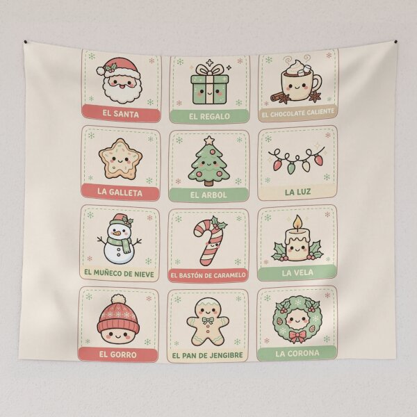Item preview, Maestra Christmas Loteria Shirt Feliz Navidad Spanish Teacher Navidad Maestra Loteria Gift designed and sold by Yellowriversss.