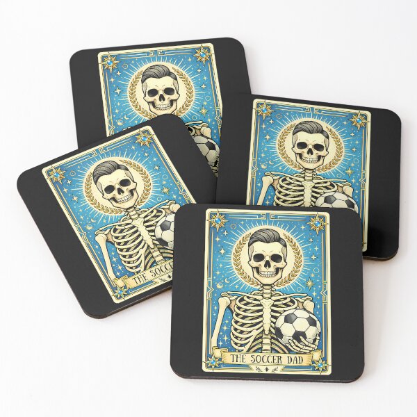 Item preview, Soccer Dad Tarot Card Skeleton Funny Father'S Day Daddy designed and sold by EckhardGlaser.