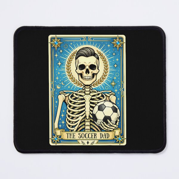 Item preview, Soccer Dad Tarot Card Skeleton Funny Father'S Day Daddy designed and sold by EckhardGlaser.