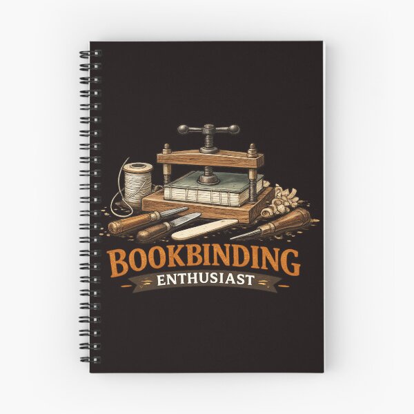 Item preview, Bookbinding Enthusiast – Traditional Bookbinding Craft Design designed and sold by Tadeusz1.