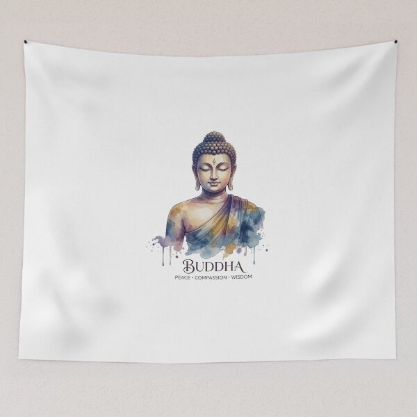 Item preview, Meditating Buddha Lotus Mandala Art designed and sold by NeuralLoft Frequency.