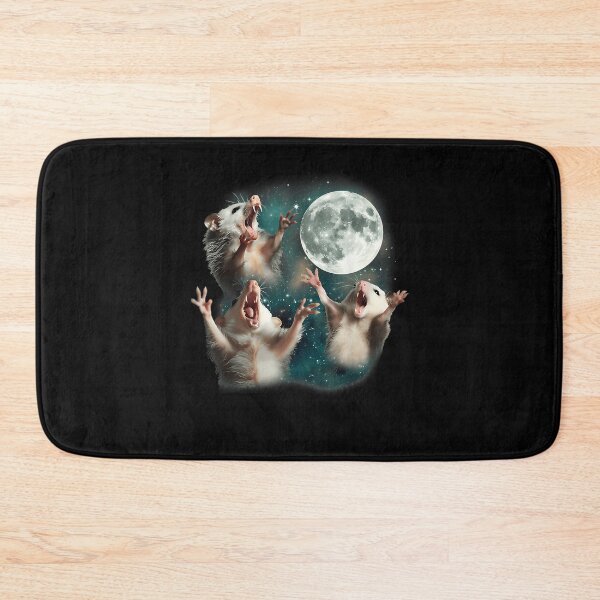 Item preview, Anarchy Three Possum Moon 3 Opossum Funny Weird Cursed Howling Moon  designed and sold by MurrayStricker.