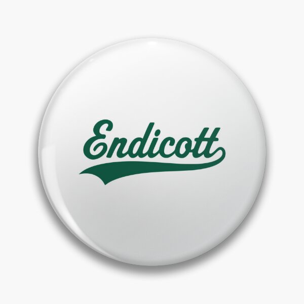 Item preview, Endicott Swoosh Typography designed and sold by HeidiVintageArt.