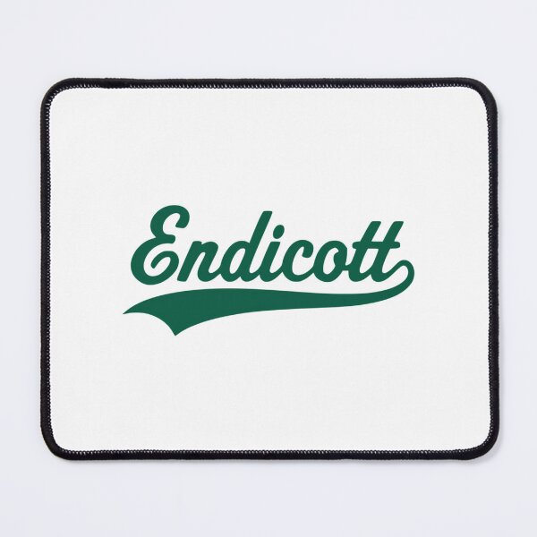 Item preview, Endicott Swoosh Typography designed and sold by HeidiVintageArt.