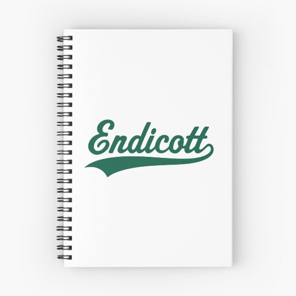 Item preview, Endicott Swoosh Typography designed and sold by HeidiVintageArt.