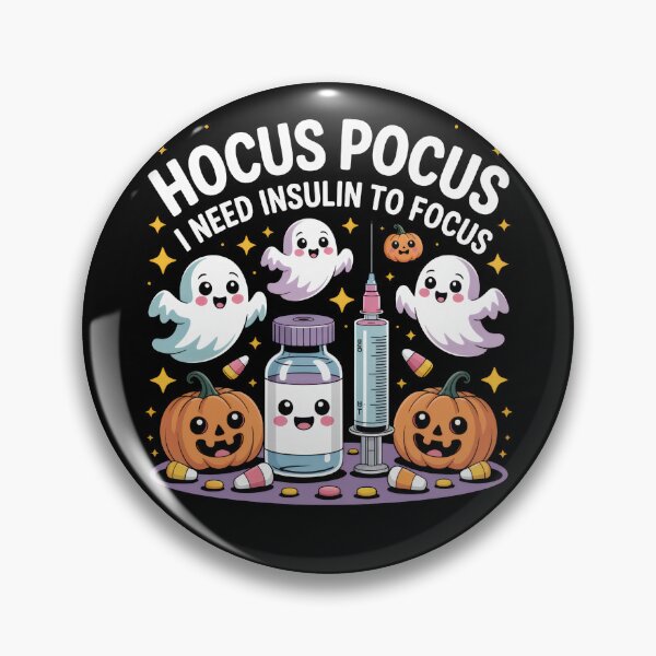 Item preview, Funny Halloween Diabetes Insulin Ghost designed and sold by borutawear.