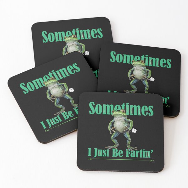 Item preview, Sometimes I Just Be Fartin Funny Frog Quote Vintage Graphic designed and sold by Enea Kelo.