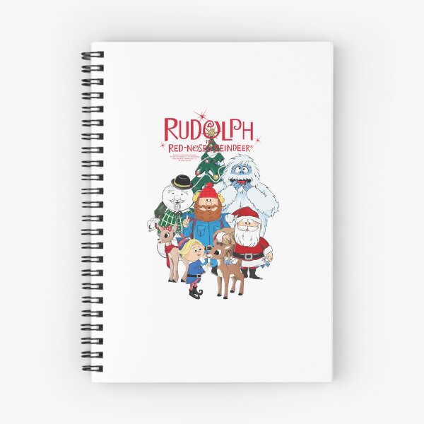 Item preview, Rudolph Characters with Christmas Tree Retro designed and sold by DaisyGooglies.
