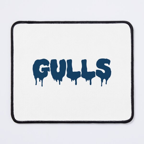 Item preview, Gulls Drip Blue designed and sold by HeidiVintageArt.