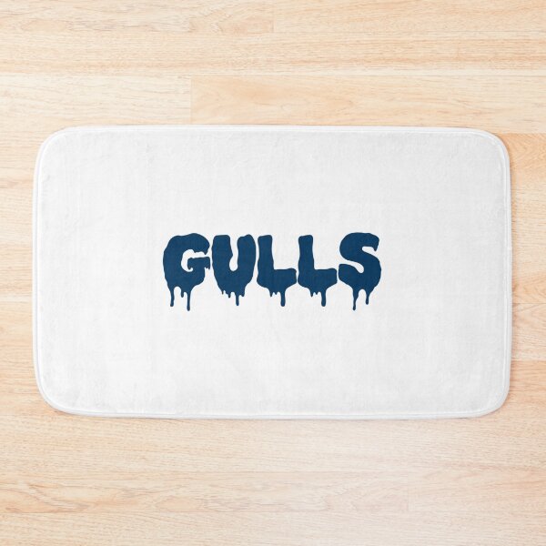 Item preview, Gulls Drip Blue designed and sold by HeidiVintageArt.